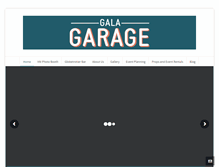 Tablet Screenshot of galagarage.com